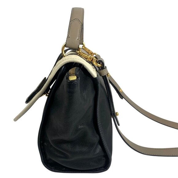 Marc By Marc Jacobs Colorblock Lamb Leather Crossbody Handbag Limited Edition - Picture 3 of 13